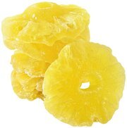 Ananas suszony kandyzowany plaster-krążek